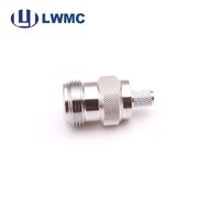 Conector recto RF Coaxial tipo N, conector hembra/macho para cable LMR240/ RG8 Mini, suministro de fábrica