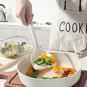 Spatule en silicone antiadhésive blanc laiteux, résistante à la chaleur, ustensile de cuisine pour la cuisson et la friture, ensemble d'outils de cuisine - Product Image 1