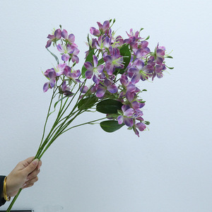 Flor de Jazmín Artificial, Rama Individual, Plástico Suave, Decoración para el Hogar y Bodas - Product Image 1