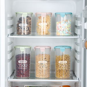 SealPot Food Storage <b>Containers</b> 1000 1500Ml Airtight Clip On Lid For Kitchen Grains Snacks - Product Image 1