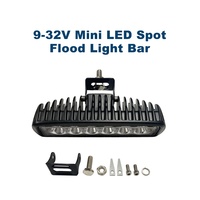 Nueva Barra de Luz LED de 18W y 6 Pulgadas, Impermeable IP67, con Haz de Luz Concentrada/Difusa, para Vehículos Todoterreno, Camiones, Jeeps y Motocicletas