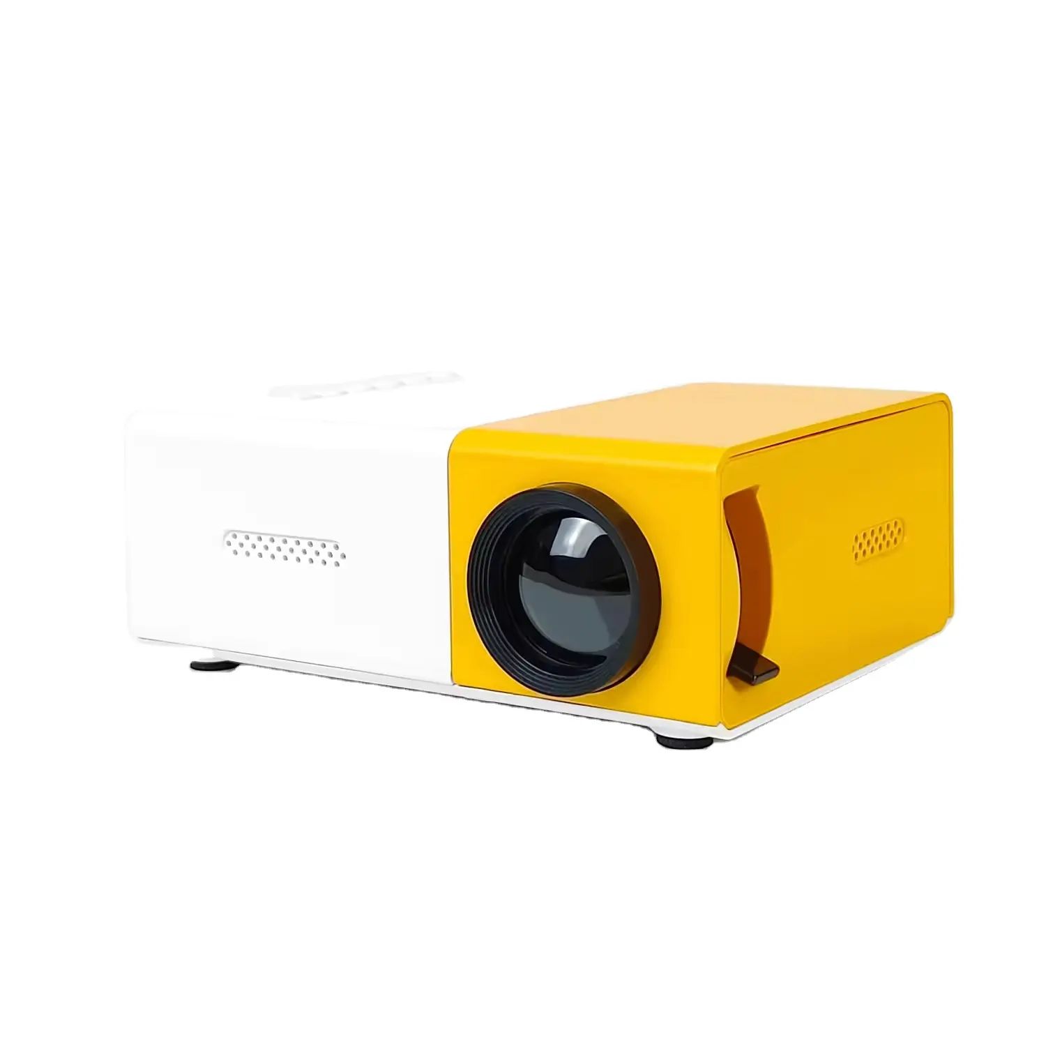 YG300 Smart Projector Quad Core Android 9.0 5G WIFI LED 4K Video Full HD 1080p LED mini projector