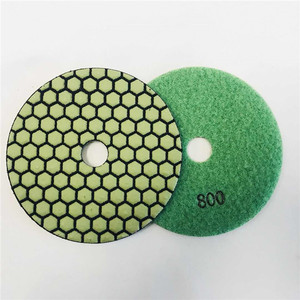 Tampons à main de polissage à sec diamant en nid d'abeille de 5 pouces, vente directe en usine - Product Image 4