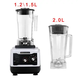 Ideamay Hiệu Suất Cao Thương Mại 1.2L 1.5L Ice Crush Smoothie Máy Xay Với 9 Chức Năng