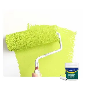 उच्च गुणवत्ता वाली टकसाल हरी ब्रोकेड एमुज दीवार के लिए एक्रिलिक पेंट पेंट पेंट