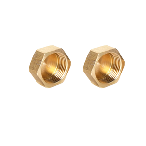 Chất lượng cao đồng bằng kết thúc Brass nữ chủ đề Brass Ống Hex đầu Brass End Cap cắm phù hợp Coupler - Product Image 5