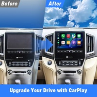 Boîtier d'interface Linux pour Toyota Land Cruiser 200 2016-2021, CarPlay sans fil, Android Auto, module CarPlay, décodeur, autoradio, Binarytek
