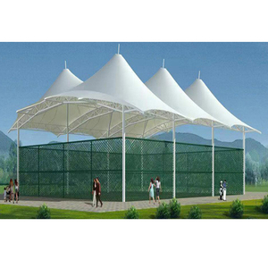 Nuevas Cubiertas para Pistas de Pádel al Aire Libre, Diseños de Techos de Membrana PVDF, Carpas para Pistas de Pádel, para Centros Deportivos - Product Image 2