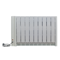 Radiación de calor y calentador térmico sin aceite Opciones de programación diaria y semanal Calentador de panel de habitación de aluminio eléctrico de inercia