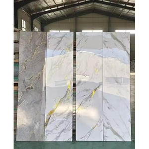 Panneau mural en <span class=keywords><strong>PVC</strong></span> imitation marbre, prix direct usine, revêtement protecteur UV, plaque <span class=keywords><strong>de</strong></span> marbre - Product Image 2