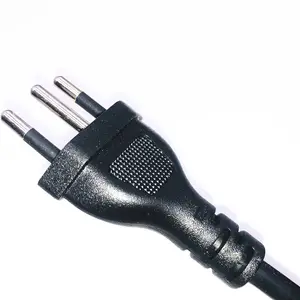 IEC C5 C13 C19 Connector Brazilian AC Plug Extension Cable Socket Brazil Swiss 3 Pin Power Cord Rice Cooker Electric Wire