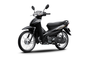 Nouveau Scooter à Essence 4 Temps 110cc Wave Alpha, Moto Underbone Standard Noire, Puissance 6.12kW, Vitesse Max >80km/h - Product Image 3