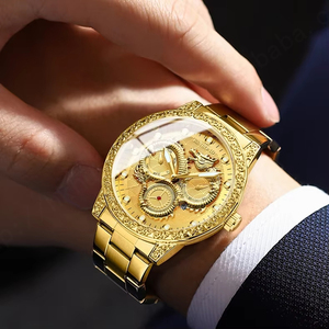 <span class=keywords><strong>Montre</strong></span> mécanique de luxe pour homme, style antique, sport, mécanisme oriental, 44 mm, aiguilles lumineuses, grand calendrier, étanche, acier inoxydable, verre 20 mm - Product Image 6