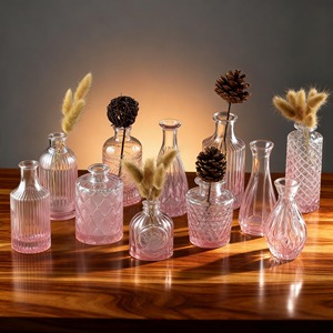 Tavolo centrotavola matrimonio rosa <span class=keywords><strong>vetro</strong></span> Bud <span class=keywords><strong>vasi</strong></span> piccoli <span class=keywords><strong>vasi</strong></span> per <span class=keywords><strong>fiori</strong></span> goffrati fiore trasparente Vintage vaso <span class=keywords><strong>di</strong></span> <span class=keywords><strong>vetro</strong></span> - Product Image 6