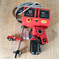 Système de commande CNC servo complet pour machine à percer portable avec télécommande sans fil pour barre de perçage de 50 mm