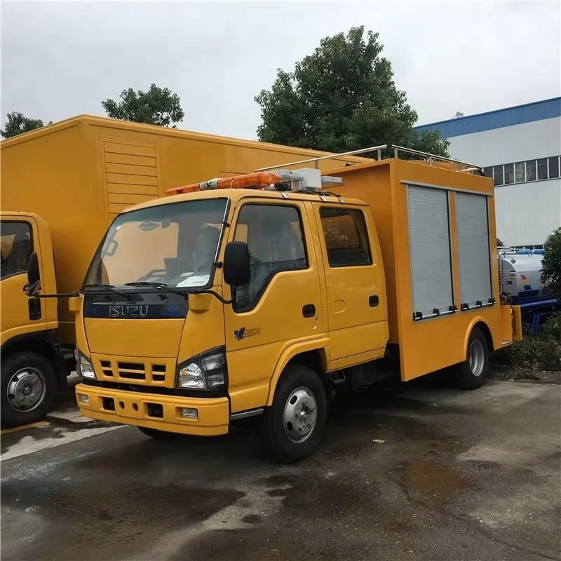 Высококачественная двухрядная кабина аварийного грузовика и аварийно-ремонтного автомобиля