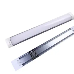 Factory price Aluminum base led batten purification linear light 45W led batten light 4ft 1.2m 120cm 1200mm 3 years warranty CE