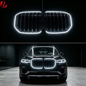 กระจังหน้ากันชนพร้อมไฟ LED RBG สำหรับ <span class=keywords><strong>BMW</strong></span> G20 G22 G26 G30 G32 G01 G02 G29 I4 G05 G06 G15 G14 F98 G12 F97รถ - Product Image 4