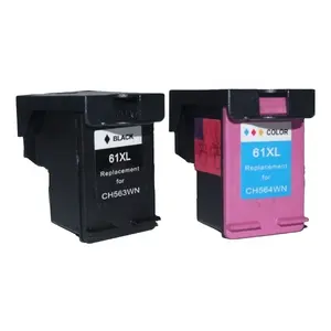 Cartucho de tinta de color para impresora HP, remanufacturado, 61XL, CH564WN