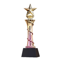 Trophées personnalisés en forme de cœur, en métal plaqué or, étanches et gravés, pour le sport, la guitare, les Émirats arabes unis, les Grammy, les pigeons, les oiseaux, les monstres, la gymnastique