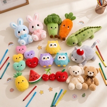 Factory Wholesale Custom Soft Fabric Kid Children Birthday Gift Peluche Plushies Candy Grabber Bear Dolls Plush Promotional Toys