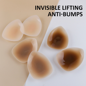 Tùy chỉnh mỏng cạnh tam giác Silicone núm vú bao gồm phụ nữ của pasties cho đồ lót phụ kiện - Product Image 2