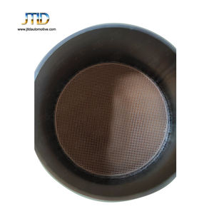 Convertitore catalitico catalizzatore portante in ceramica a nido d'ape universale EURO <span class=keywords><strong>2</strong></span> in acciaio inossidabile ad alto flusso - Product Image 2
