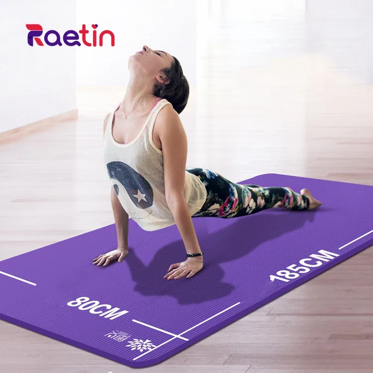 Personalizado eco-friendly ioga mat Tpe ioga mat fitness e esteiras impressas grossas ioga