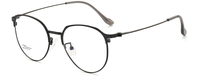 Lunettes de vue en titane non magnétique de qualité supérieure, style rétro classique, monture ronde, fabrication artisanale, montures optiques personnalisées