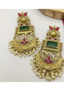 Pendientes de Perlas con Baño de Oro de Primera Calidad para Mujer, Joyería de Moda, Diseño Ligero para Uso Diario y Bodas - Product Image 4