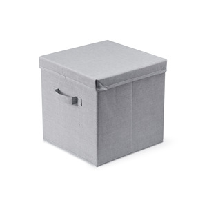 Clothing Organizer <b>Storage</b> <b>Box</b> Rectangle 14L And 27L Solid Color With Lid For Home Bedroom Wardrobe Use - Product Image 2