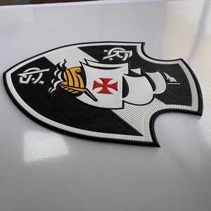 Tùy chỉnh 3D TPU vá thương hiệu Logo 3D cao su Silicone truyền nhiệt quần áo nhãn t Áo sơ mi Silicone truyền nhiệt Sticker - Product Image 3