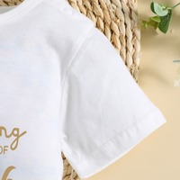 Romper Bayi Unisex 2026, Termal, Cetak Huruf, Kancing Tekan, Jumpsuit Lengan Pendek, Baju Terusan Bayi