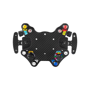 Volante de carreras SIMSONN <span class=keywords><strong>Sim</strong></span> <span class=keywords><strong>Racing</strong></span> de fibra de carbono USB con placa de botón de interruptor HUB Joysticks controladores de juego para PC - Product Image 1