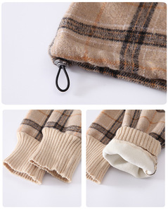 Vêtements pour enfants de haute qualité, manteaux d'hiver chauds, veste de sport, manteau en duvet pour enfant avec fermeture éclair et fourrure épaisse - Product Image 5