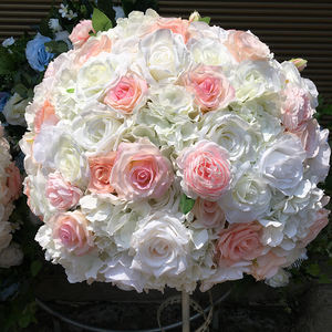 SPR 50CM דקורטיבי שולחן רץ זר סידור מרכזי חתונה קישוט כדור פרחים מלאכותיים סידורי - Product Image 2