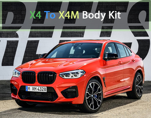 Ricambi Auto all'ingrosso Auto F98 X4M Bodykit Kit corpo completo Set modificato a M Style lifting per BMW <span class=keywords><strong>X4</strong></span> G02 griglia paraurti Auto - Product Image 3