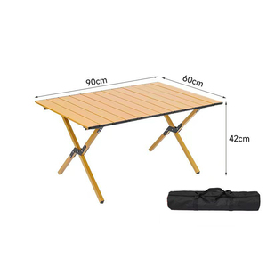 <span class=keywords><strong>Table</strong></span> de camping pliable en alliage d'aluminium portable pour pique-niques en plein air et voyages - Mobilier toutes saisons pour l'industrie aérospatiale - Product Image 1