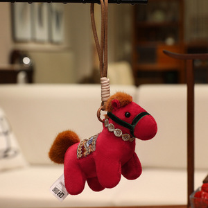 HECION Fu <span class=keywords><strong>Lu</strong></span> Horse Nouvelle Peluche Figurine Décoration du Festival du Printemps 2026 Cadeau du Nouvel An pour la Décoration Intérieure et la Création d'Ambiance - Product Image 5