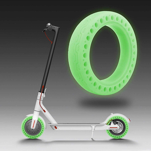 Neumático sólido fluorescente de 8,5 pulgadas a prueba de explosiones, accesorios de repuesto para patinete eléctrico <span class=keywords><strong>Xaiomi</strong></span> M365 /M365 PRO - Product Image 4