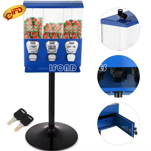 IFD vendita calda Design classico a buon mercato a gettoni caramelle <span class=keywords><strong>Gumball</strong></span> distributore automatico con supporto - Product Image 2
