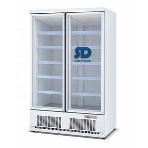 Soarddragon Réfrigérateur en verre de réfrigération verticale à trois portes pour boissons laits légumes affichage - Product Image 4