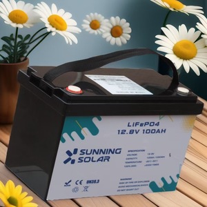 Batería de Almacenamiento Solar Lifepo4 Sunning de 12.8V 100Ah Recargable para Uso Industrial - Product Image 1