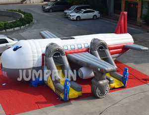 2021 nouvelle glissière gonflable d'<span class=keywords><strong>avion</strong></span> pour la maison gonflable de rebond d'<span class=keywords><strong>avion</strong></span> populaire d'enfants avec la <span class=keywords><strong>location</strong></span> chaude de glissière - Product Image 1