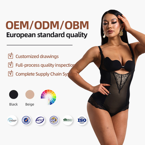 Century Beauty Fajas Body Shaper High Quality Seamless <strong>Lace</strong> <strong>Shapewear</strong> Bodysuit Tummy Control Women Thongs <strong>Shapewear</strong> - Product Image 1