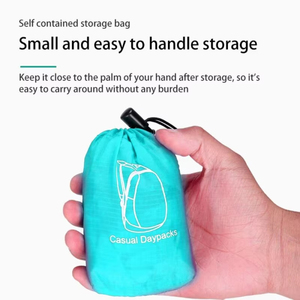 Mochila plegable ultraligera impermeable, mochila de viaje portátil de gran volumen para hombres y mujeres, ligera para deportes al aire libre y senderismo - Product Image 3