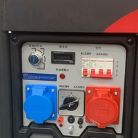 MMA-Schweißgerät 8KVA Luftgekühlter Generator All-in-One Stromerzeugungs- und Schweißmaschine mit Mehrfachspannung für Industriearbeiten