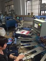Machine automatique de pointillage Rainbowe pour l'impression de chaussettes et la distribution de colle antidérapante en silicone, capacité de 720 paires/heure