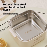 Boîte à lunch en acier inoxydable de qualité alimentaire sans BPA, compatible micro-ondes, thermique et isotherme, pour nouveau-nés et employés de bureau – Idée cadeau