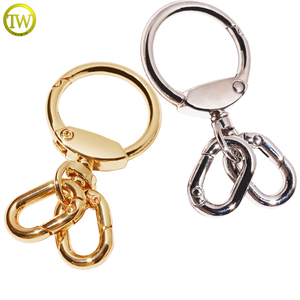 High Quality Car Toy Keychain Accessory Snap Hook Wholesale Swivel Trigger Buckle <strong>Adjustable</strong> Bag Metal Opened Spring <strong>Ring</strong> <strong>Clips</strong> - Product Image 3